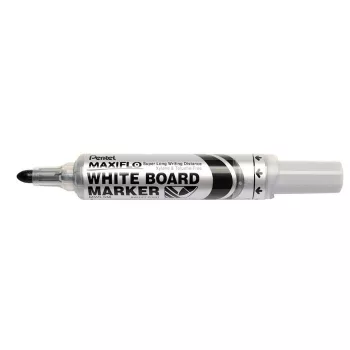   Táblamarker, 2,5 mm, kúpos, PENTEL "Maxiflo MWL5M", fekete
