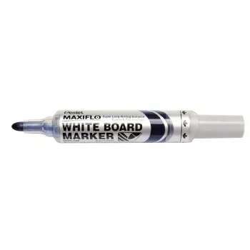   Táblamarker, 2,5 mm, kúpos, PENTEL "Maxiflo MWL5M", kék