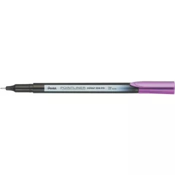 Tűfilc, 0,4 mm, PENTEL "Pointliner", mályvalila