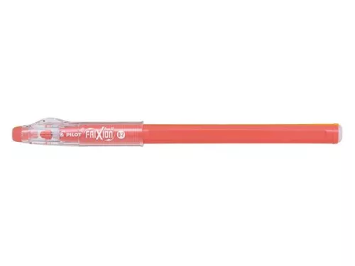 Rollertoll, 0,35 mm, kupakos, PILOT "Frixion Ball Stick", korall pink