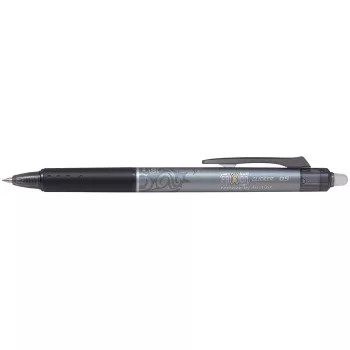   Rollertoll, 0,25 mm, törölhető, nyomógombos, PILOT "Frixion Clicker", fekete