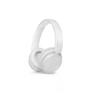   Fejhallgató, vezeték nélküli, Bluetooth 5.3, PHILIPS "TAH5209", fehér