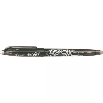   Rollertoll, 0,25 mm, törölhető, kupakos, PILOT "Frixion Ball", fekete
