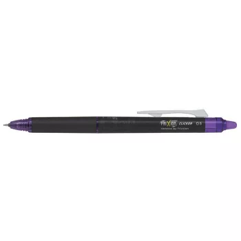   Rollertoll, 0,25 mm, tűhegyű, nyomógombos, törölhető, PILOT "Frixion Point Clicker ", lila