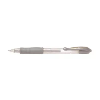   Zseléstoll, 0,32 mm, nyomógombos, PILOT "G-2 Metallic", ezüst