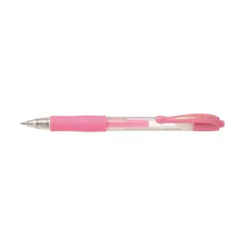   Zseléstoll, 0,32 mm, nyomógombos, PILOT "G-2 Pastel", rózsaszín