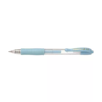   Zseléstoll, 0,32 mm, nyomógombos, PILOT "G-2 Pastel", világoskék