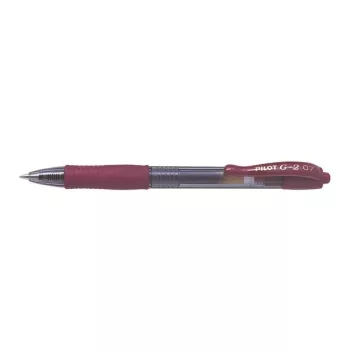   Zseléstoll, 0,32 mm, nyomógombos, PILOT "G-2", bordó