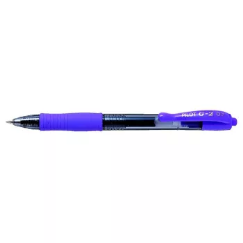   Zseléstoll, 0,32 mm, nyomógombos, PILOT "G-2", lila