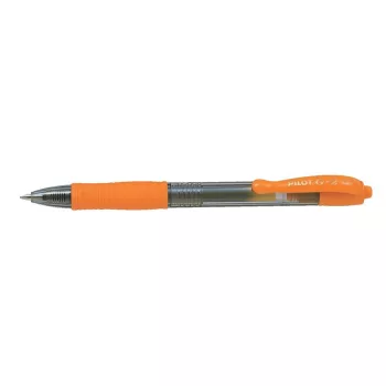   Zseléstoll, 0,32 mm, nyomógombos, PILOT "G-2", narancssárga