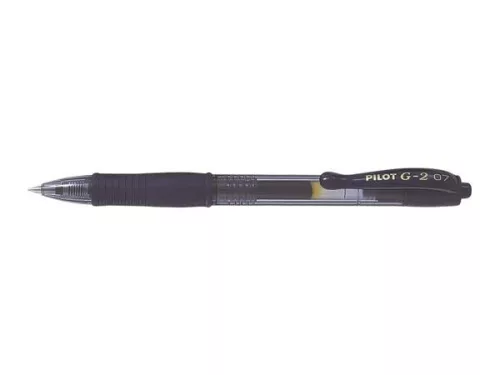 Zseléstoll, 0,32 mm, nyomógombos, PILOT "G-2", tintakék