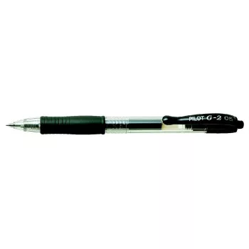   Zseléstoll, 0,25 mm, nyomógombos, PILOT "G-2", fekete