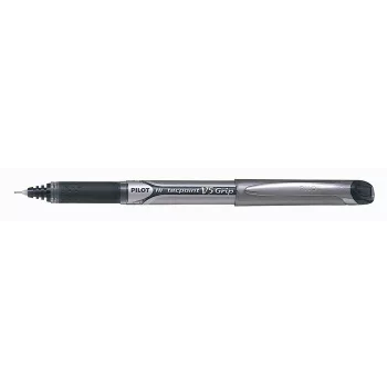   Rollertoll, 0,3 mm, tűhegyű, kupakos, PILOT "Hi-Tecpoint V5 Grip", fekete