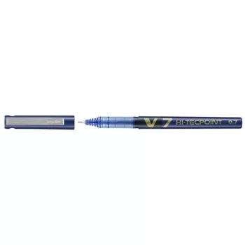   Rollertoll, 0,4 mm, tűhegyű, kupakos, PILOT "Hi-Tecpoint V7", kék