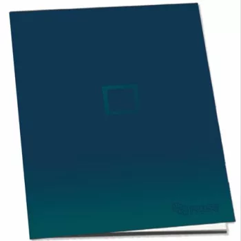   Füzet, tűzött, A4, kockás, 52 lap, PULSE "Dark Colours"