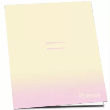   Füzet, tűzött, A5, vonalas, 52 lap, PULSE "Pastel Colourss"