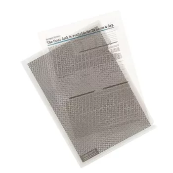 Genotherm, "L", adatvédelmi, A4, PP, PLUS, fehér