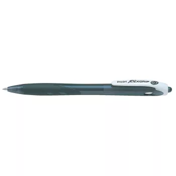   Golyóstoll, 0,22 mm, nyomógombos, PILOT "Rexgrip", fekete