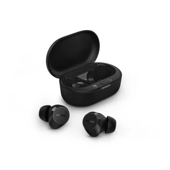  Fülhallgató, TWS vezeték nélküli, Bluetooth 5.3, PHILIPS "TAT1209", fekete