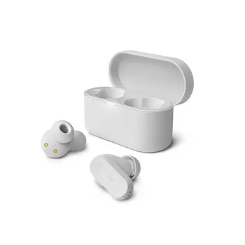   Fülhallgató, TWS vezeték nélküli, Bluetooth 5.3, PHILIPS "TAT3509", fehér