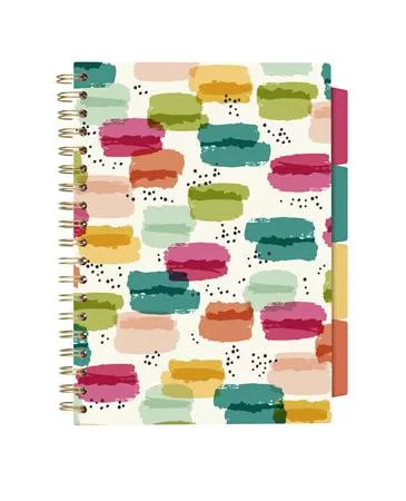 Spirálfüzet, B5, vonalas, 100 lap, PUKKA PAD "Colour Wash Project Book", vegyes minta