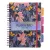Spirálfüzet, B5, vonalas, 100 lap, PUKKA PAD "Project Book Bloom", vegyes minta