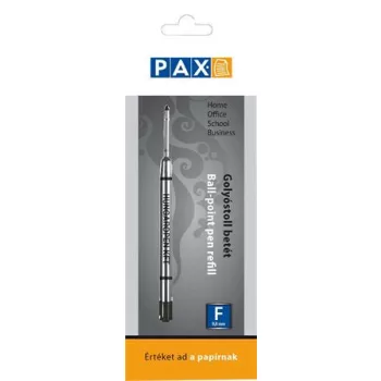 Golyóstollbetét, 0,8 mm, PAX, fekete