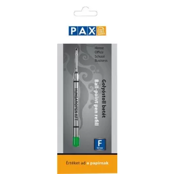 Golyóstollbetét, 0,8 mm, PAX, zöld