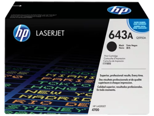 HP Q5950A No.643A Black Eredeti Toner