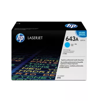 HP Q5951A No.643A Cyan Eredeti Toner