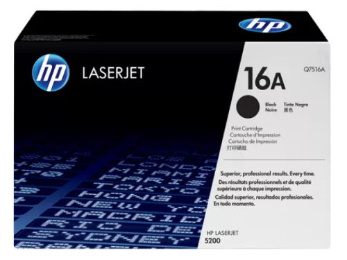 HP Q7516A No.16A Black Eredeti Toner