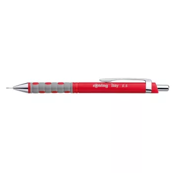 Nyomósirón, 0,5 mm, ROTRING "Tikky", piros