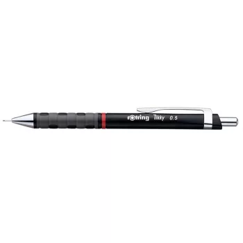 Nyomósirón, 0,5 mm, ROTRING "Tikky", fekete