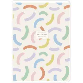   Füzet, tűzött, A4, kockás, 40 lap, SHOLYARYK "Notebook", vegyes