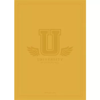   Füzet, tűzött, A5, kockás, 60 lap, SHKOLYARYK "University International", vegyes