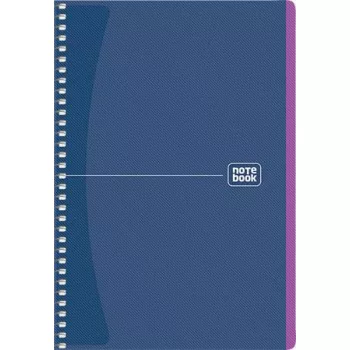   Spirálfüzet, A5, kockás, 80 lap, SHKOLYARYK "Notebook", vegyes