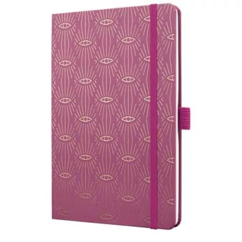   Naptár, A5, heti, 2026, kemény borító, SIGEL "Jolie", Mystic Mauve