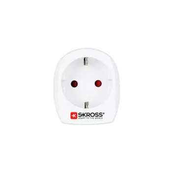   Adapter, Egyesült Királyságba utazóknak, földelt, SKROSS