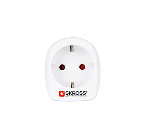 Adapter, Egyesült Államokba utazóknak, földelt, SKROSS