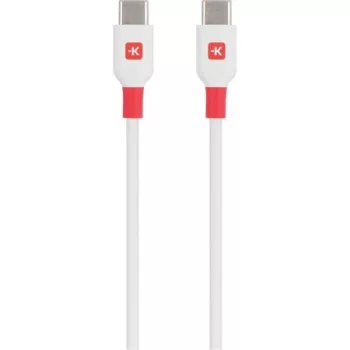 USB kábel, USB-C - USB-C, 1,2m, SKROSS, fehér