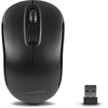   Egér, vezeték nélküli, optikai, USB, SPEEDLINK "Ceptica", fekete