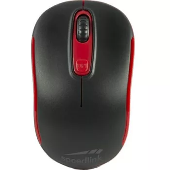  Egér, vezeték nélküli, optikai, USB, SPEEDLINK "Ceptica", fekete és piros