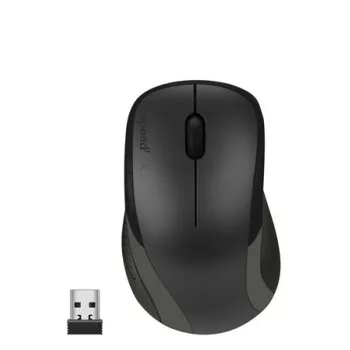   Egér, vezeték nélküli, optikai, USB, SPEEDLINK "Kappa", fekete