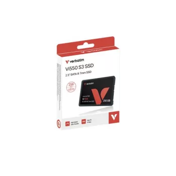   SSD (belső memória), 256GB, SATA 3, 460/560MB/s, VERBATIM "Vi550"