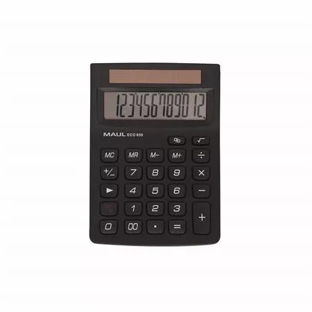 Számológép, asztali, 12 számjegy, MAUL "ECO 650"