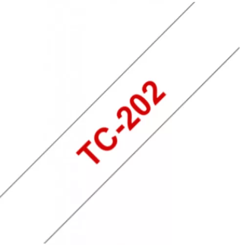 Brother TC-202 12 mm széles 7,7m hosszú szalagkazetta