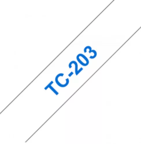 Brother TC-203 12 mm széles 7,7m hosszú szalagkazetta
