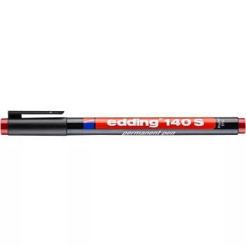   Alkoholos marker, OHP, 0,3 mm, EDDING "140 S", piros