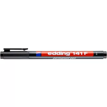   Alkoholos marker, OHP, 0,6 mm, EDDING "141 F", fekete