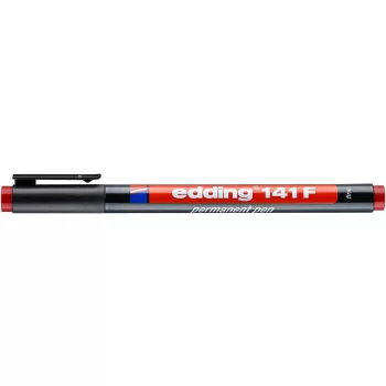   Alkoholos marker, OHP, 0,6 mm, EDDING "141 F", piros